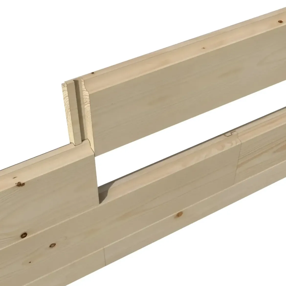 Casetta in Legno da Giardino 4x3 per Attrezzi Doppia Porta Block-House