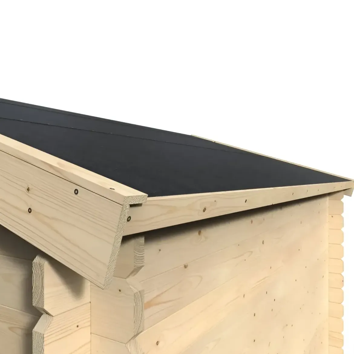 Casetta in Legno da Giardino 4x4 per Attrezzi Doppia Porta Block-House