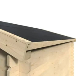 Casetta in Legno da Giardino 4x3 Doppia Porta Block-House 34mm