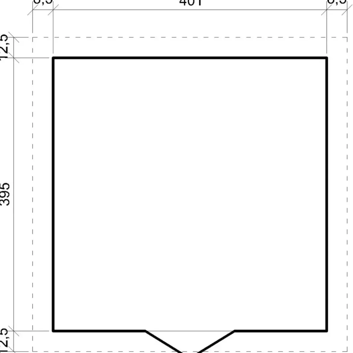 Casetta in Legno Giardino 4x4 17 mm Tetto OSB Porte Doppie Finestre