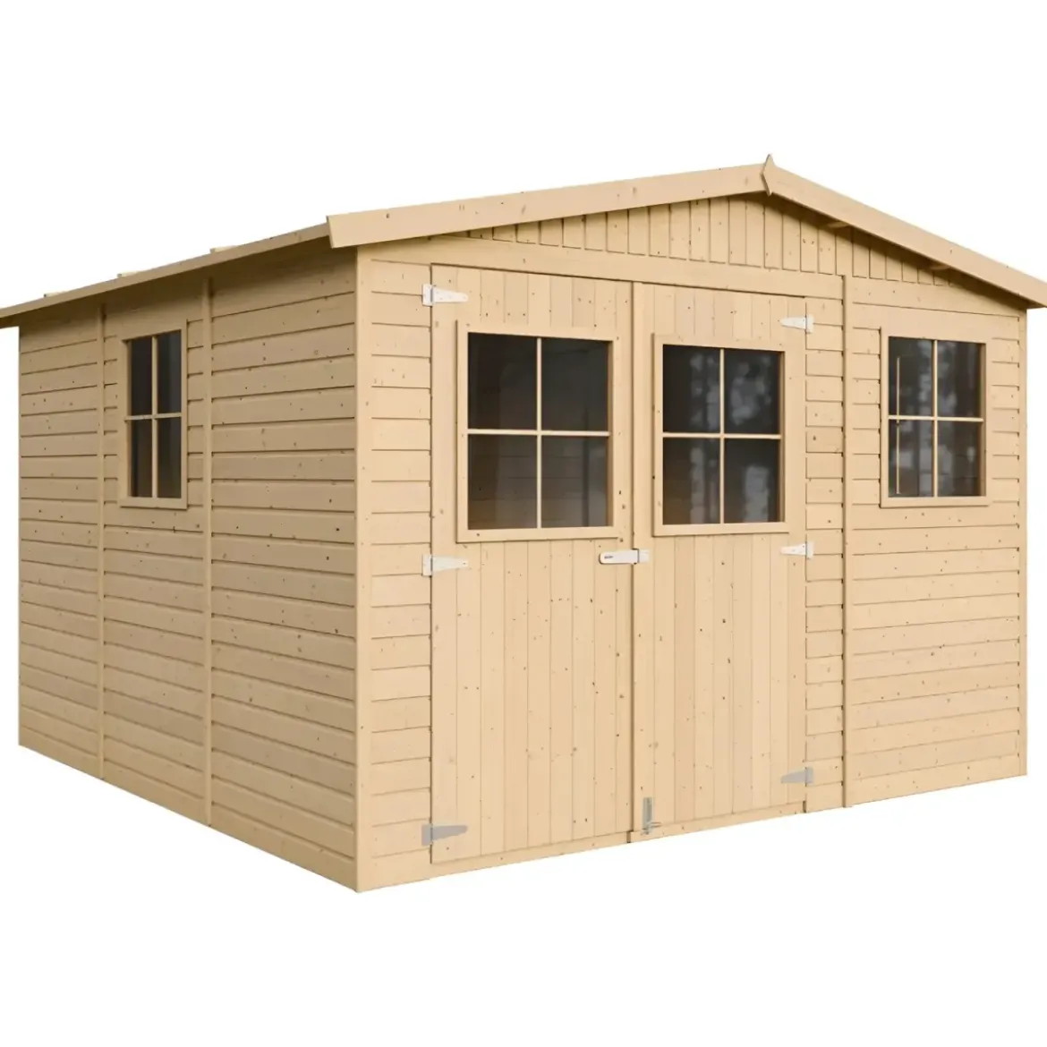 Casetta in Legno 17 mm 3x3 Box in Legno Timbela a Pannelli