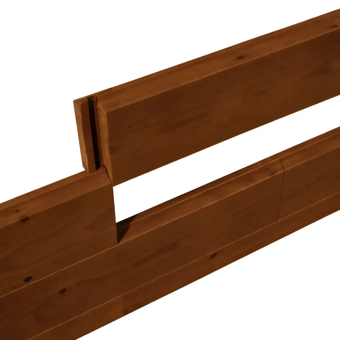Casetta in Legno Trattato 34mm da Giardino 4x4 Doppia Porta Block-House