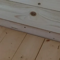 Casetta in Legno 2x1.8 25 mm con Pavimento Rimessa Porta Attrezzi da Giardino