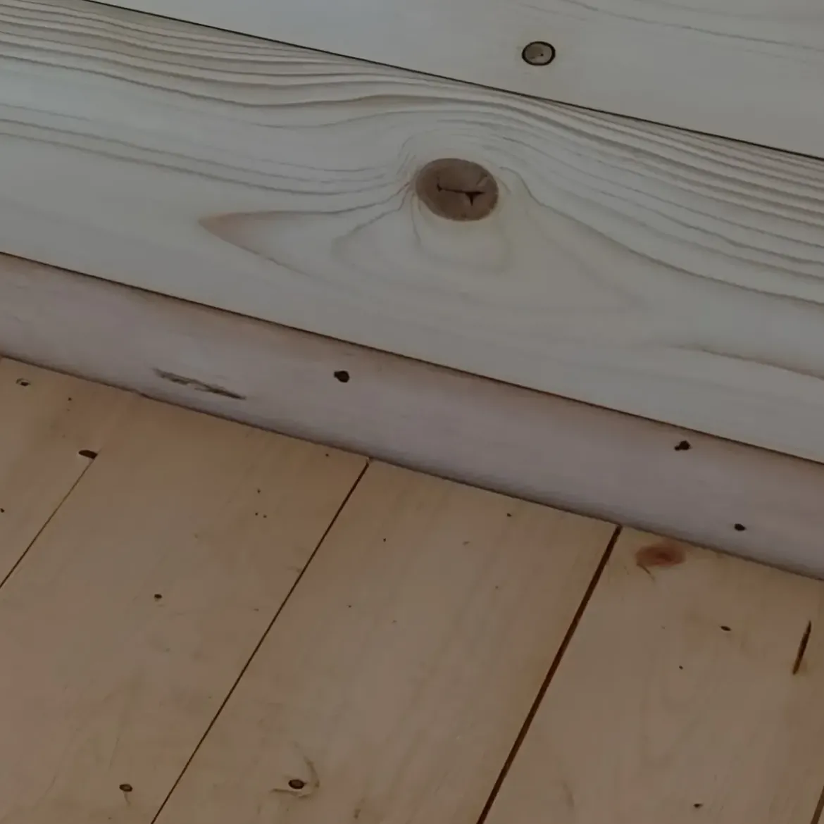 Casetta in Legno 2x2.5 25 mm con Pavimento Rimessa Porta Attrezzi da Giardino