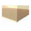 Casetta in Legno 272x182 Porta 2 Finestre da Giardino Attrezzi 12 mm Pavimento