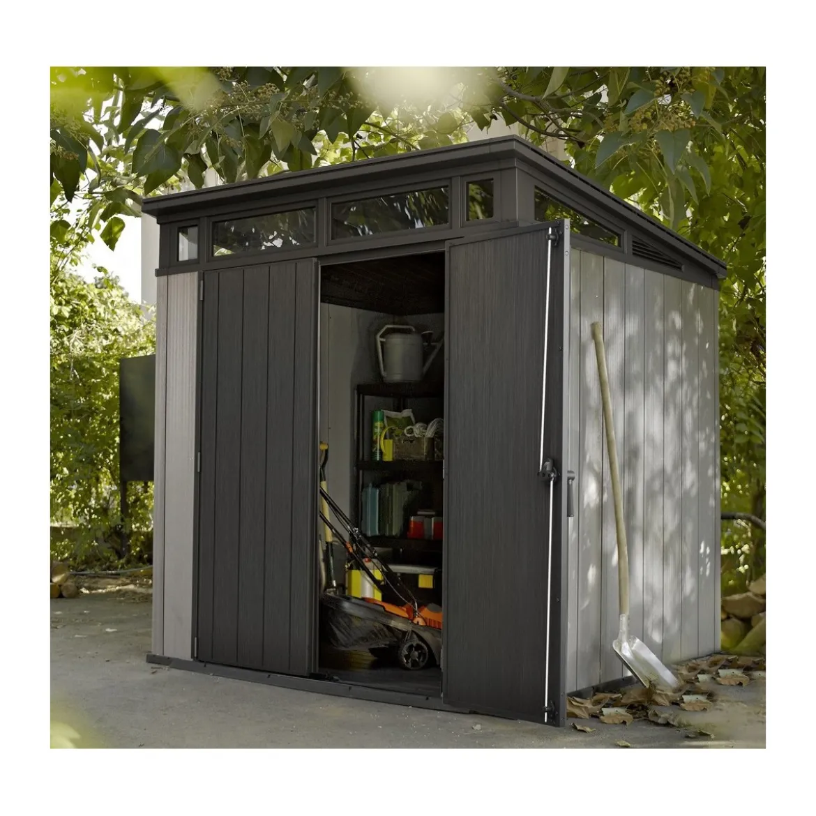 Casetta Keter Artisan 342x216 con Pavimento per Esterno Ripostiglio
