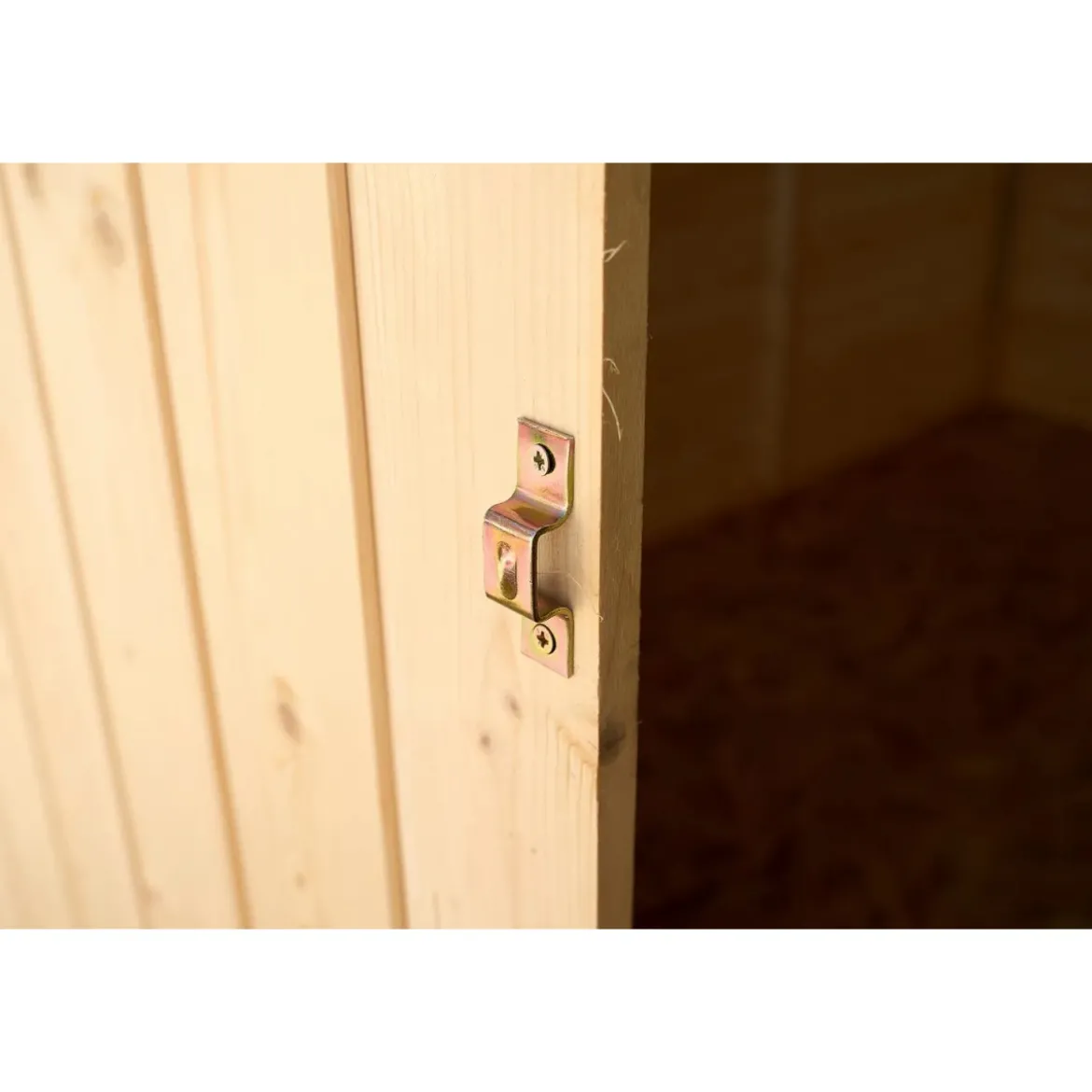 Casetta 2.4x2.4 in Legno Pannelli 16 mm da Giardino Esterno per Attrezzi Rimessa