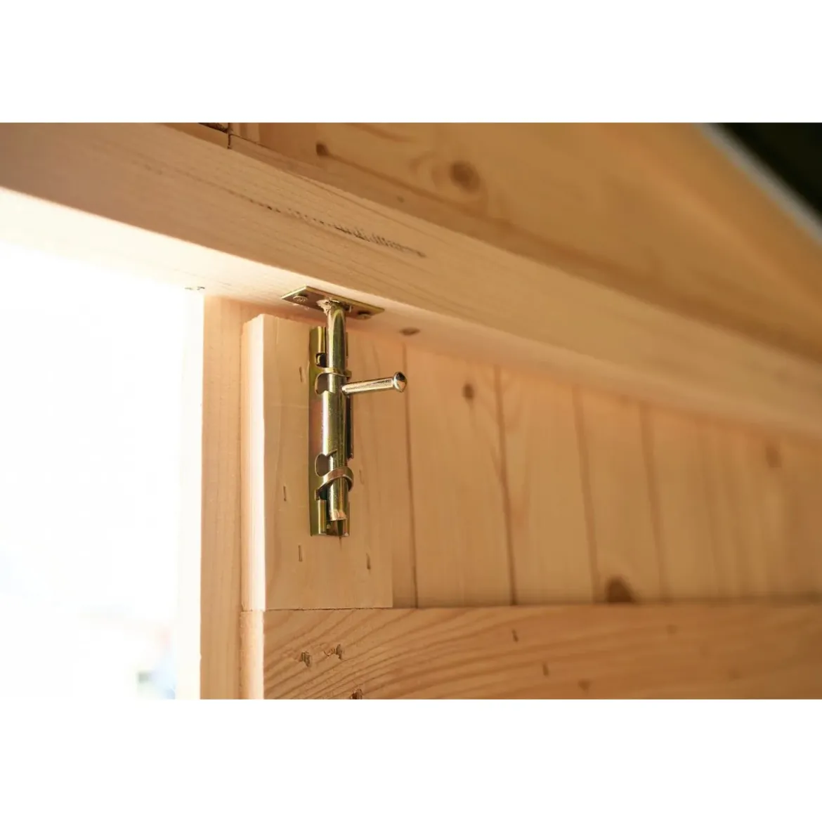 Casetta 2.4x2.4 in Legno Pannelli 16 mm da Giardino Esterno per Attrezzi Rimessa