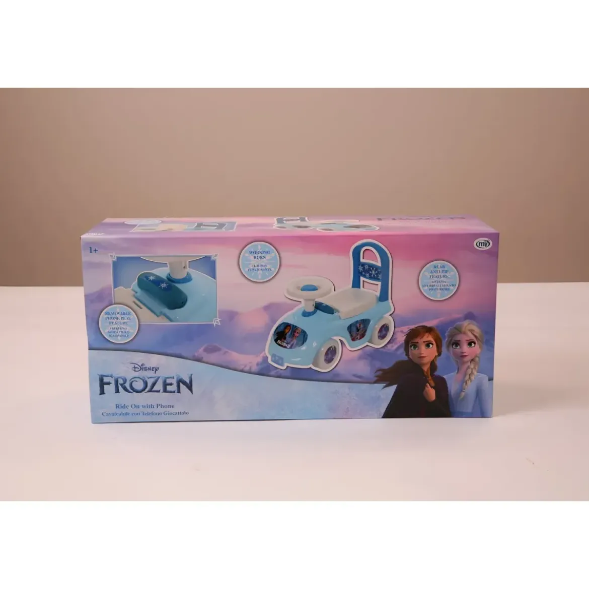 Cavalcabile Bambini Frozen Disney Portaoggetti Telefono Giocattolo