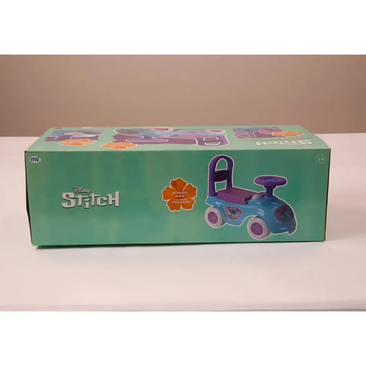 Cavalcabile Bambini Stitch Disney Portaoggetti Telefono Giocattolo