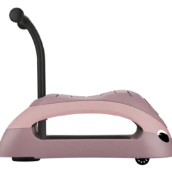 Cavalcabile per Bambini Girello Ride On 100% Ecologico Rosa 20 kg