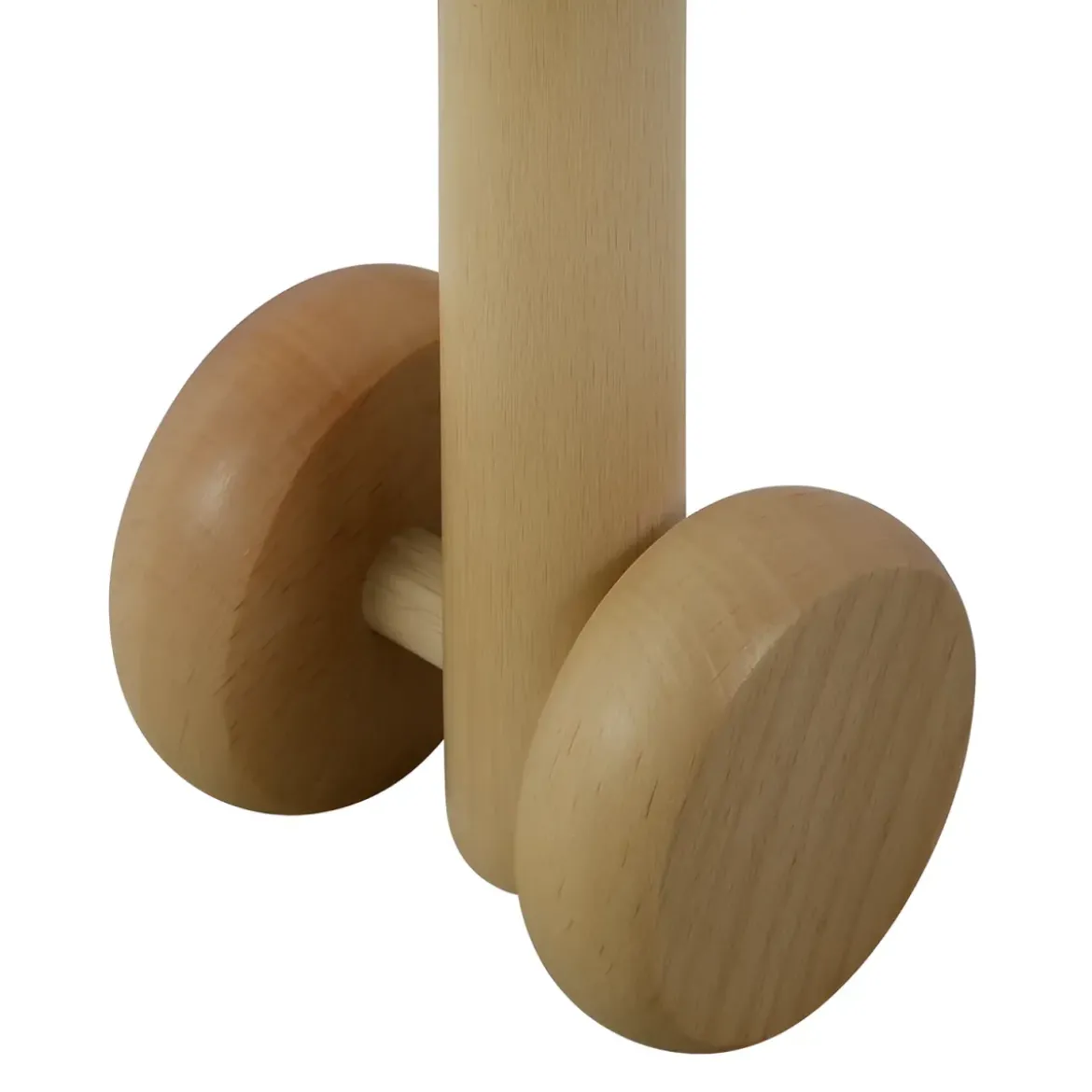 Cavallo Hobby Horse per Bambini Marrone con Asta Smontabile e Suoni