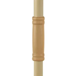 Cavallo Hobby Horse per Bambini Beige con Asta Smontabile e Suoni