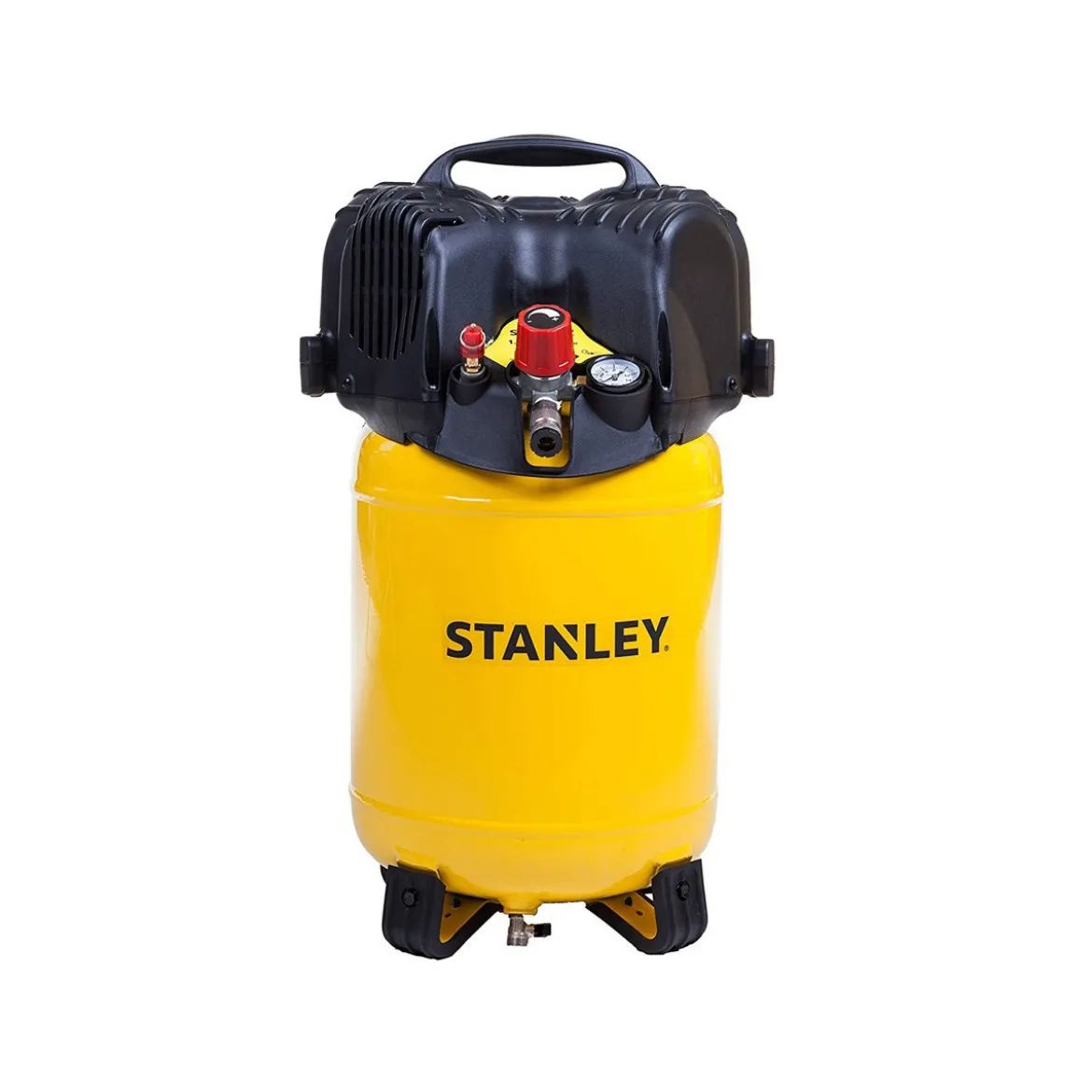 Compressore Aria Stanley 24 Lt Litri Verticale Compatto Elettrico Ruote Valvola