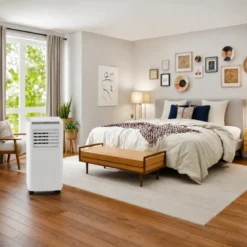 Condizionatore Portatile 9000 BTU WiFi Telecomando 2600W Pompa di Calore