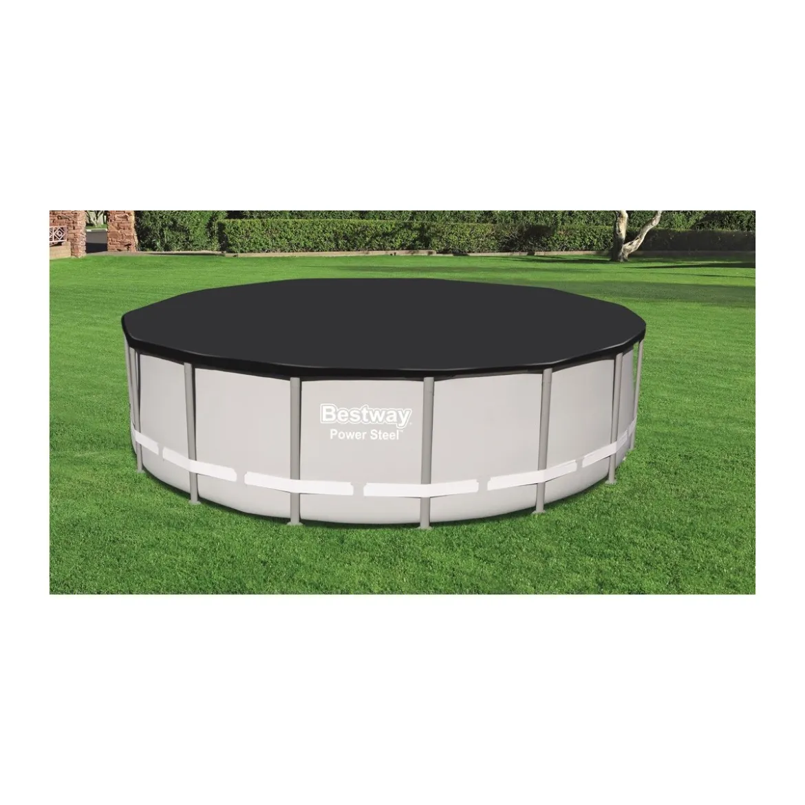 Copertura per Piscina Frame Rotonda Diametro 488 cm Telo Bestway