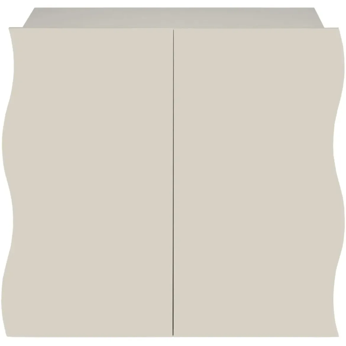 Credenza Multiuso 2 Ante Battenti Beige Cachemire Madia in Legno