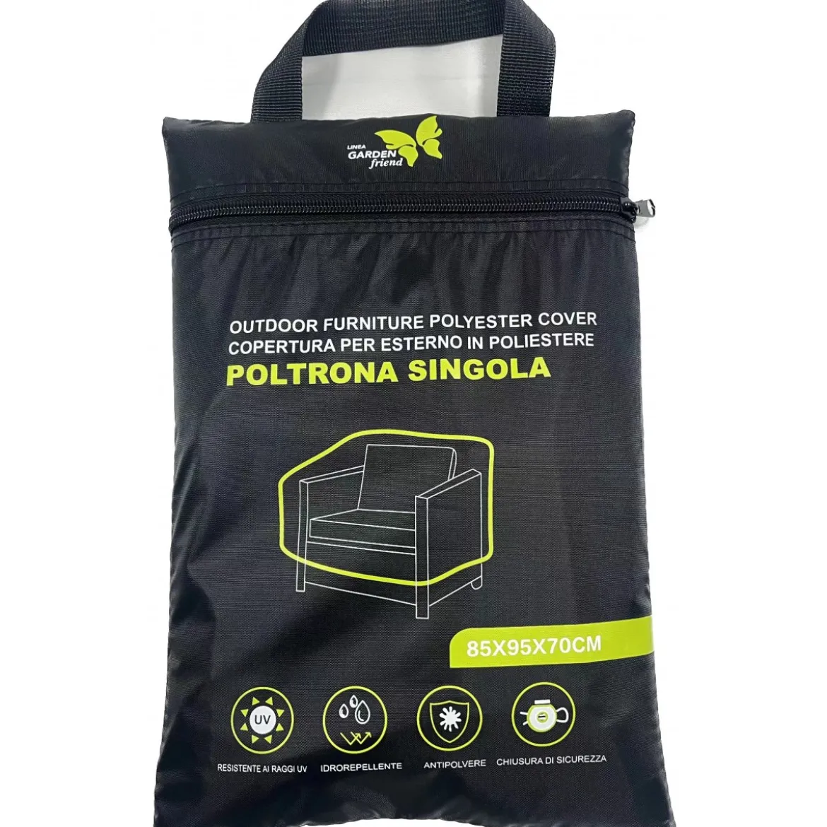 Custodia Protettiva per Poltrona Singola 85x95x70 cm