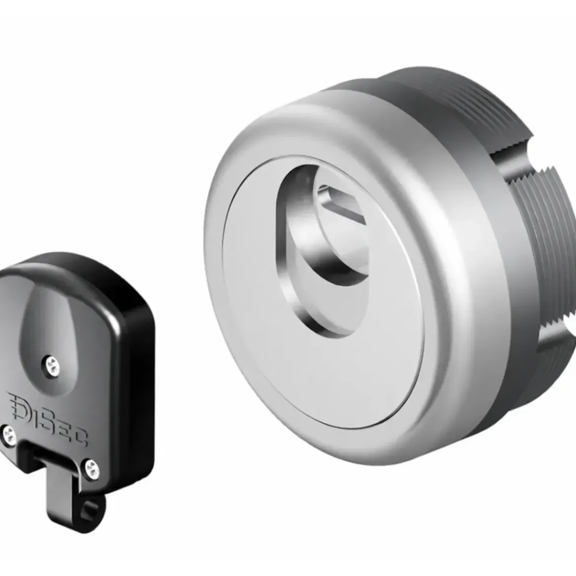 Defender Magnetico Disec MAG 3G Porta Blindata Cilindro Europeo Cromo Satinato