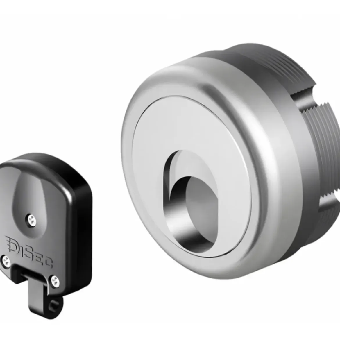 Defender Magnetico Disec MAG 3G Porta Blindata Cilindro Europeo Cromo Satinato