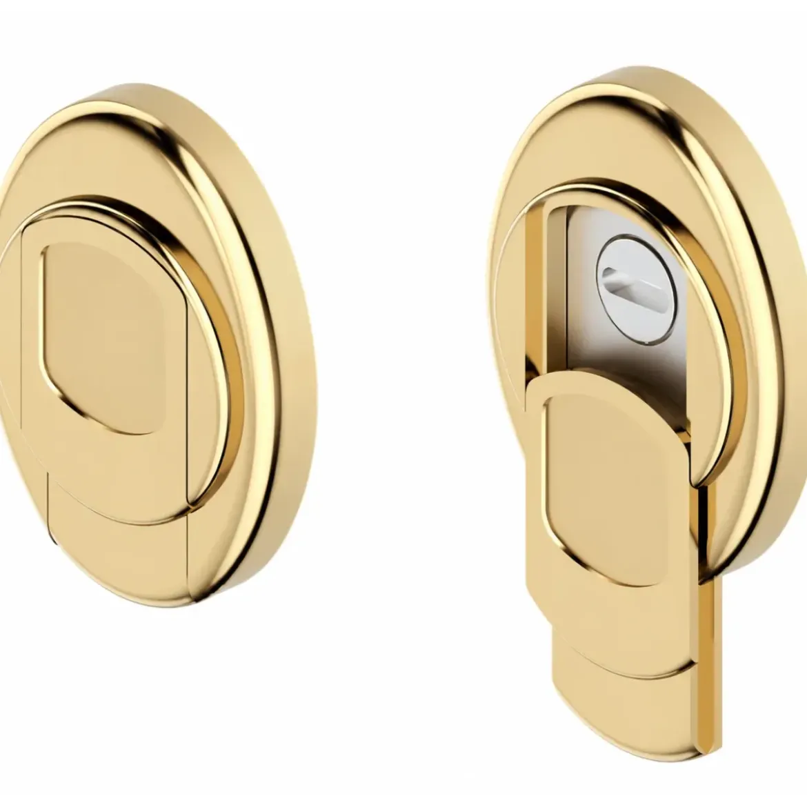 Defender Magnetico Disec MG3551 Cilindro Europeo Porta Blindata Oro