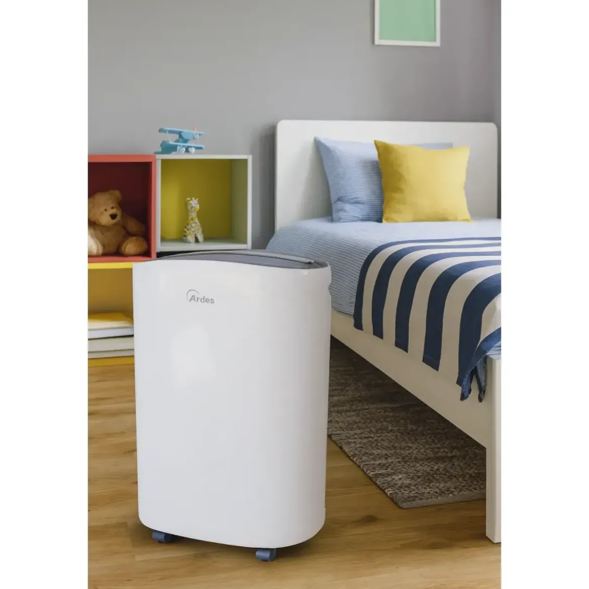Deumidificatore Ardes Portatile 20L/24h Elettrico Display LED Bianco