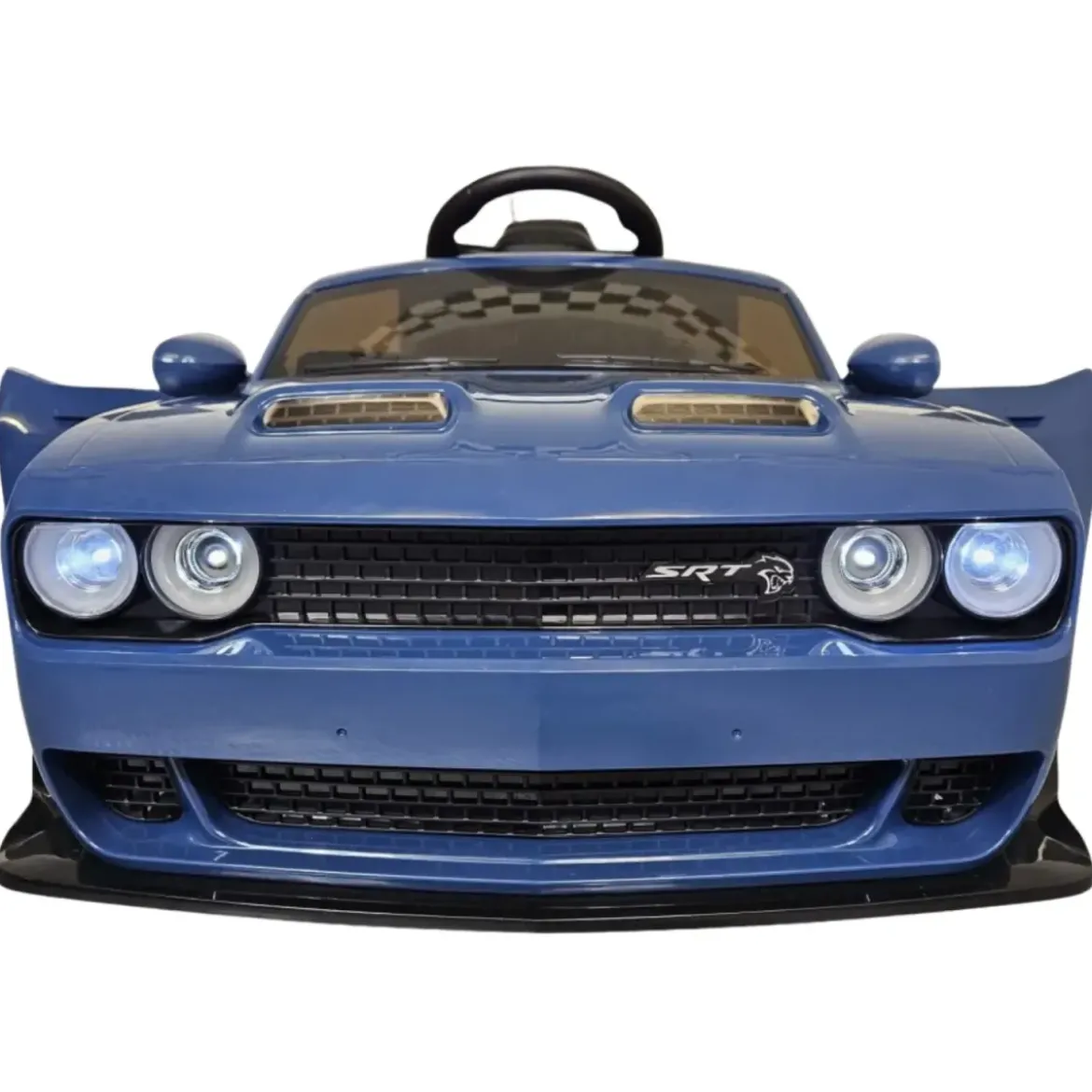 Dodge SRT Blu 12V Macchina Elettrica per Bambini