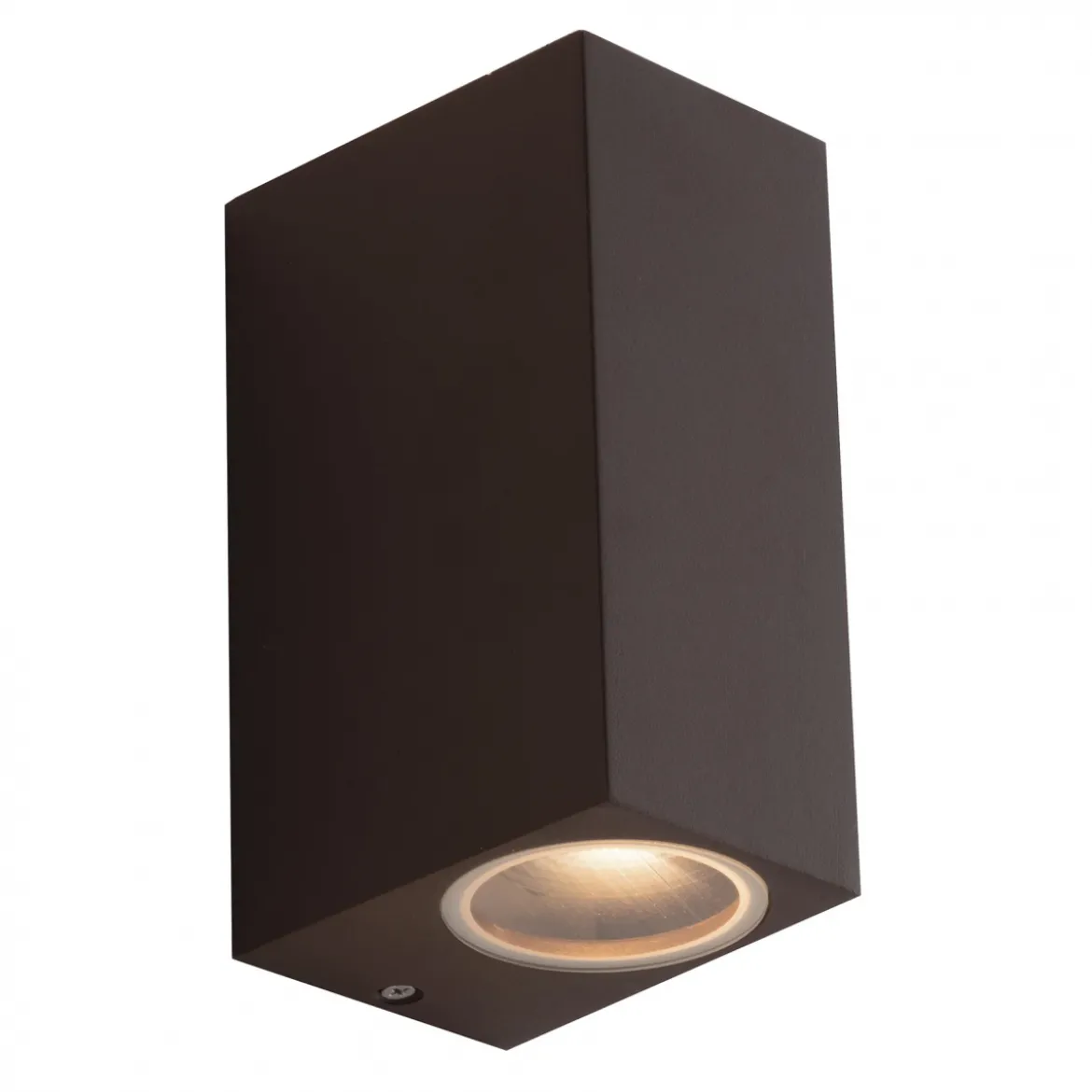 Faretto a Parete da Esterno Applique in Alluminio Bronzo 2 Punti Luce