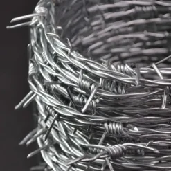 Filo Spinato Acciaio Zincato 100 Metri 2,2 mm per Recinzione Rete