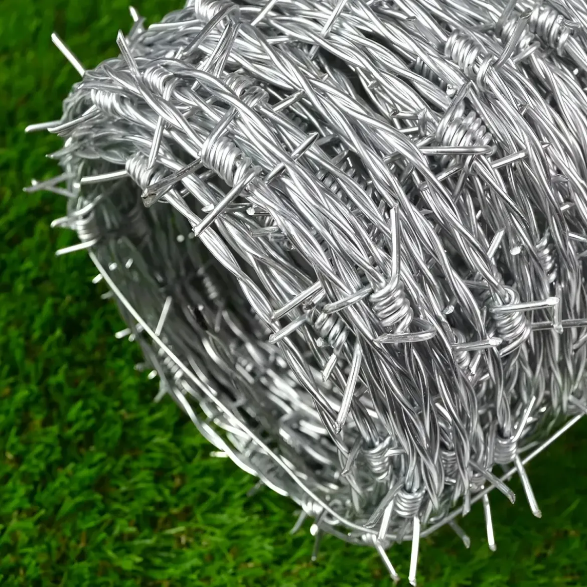 Filo Spinato Acciaio Zincato 100 Metri 2,2 mm per Recinzione Rete