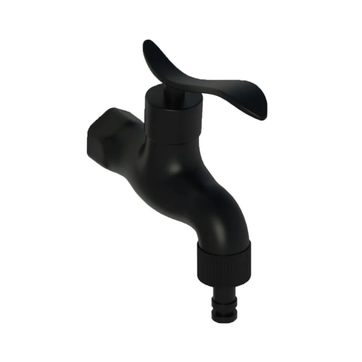 Fontana Nera con Cestello e tubo flessibile