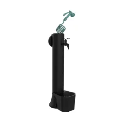 Fontana Nera con Cestello e tubo flessibile