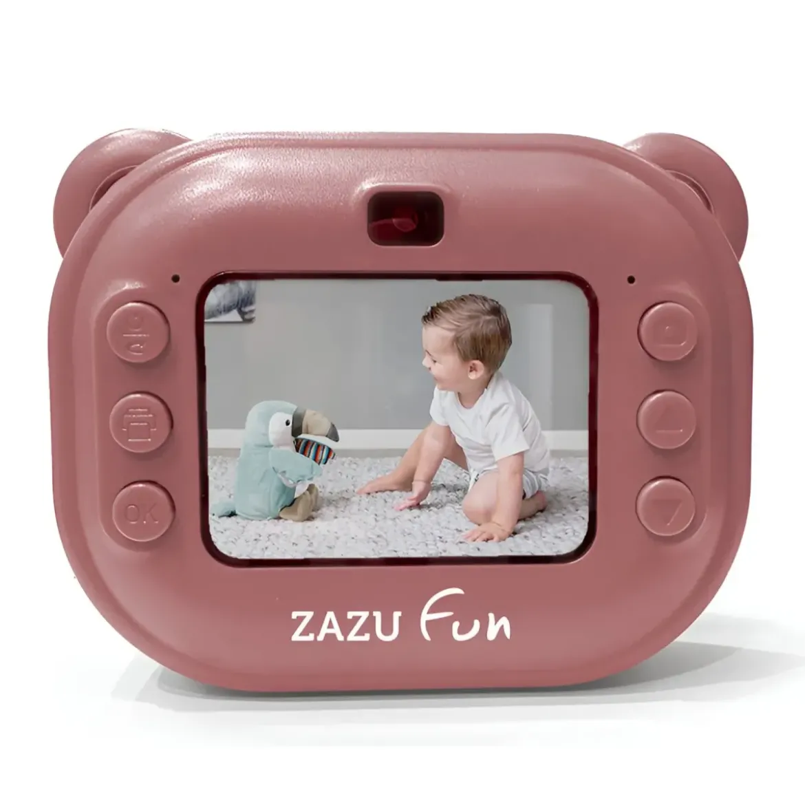Fotocamera Digitale per Bambini 48MP con Stampa Termica Istantanea