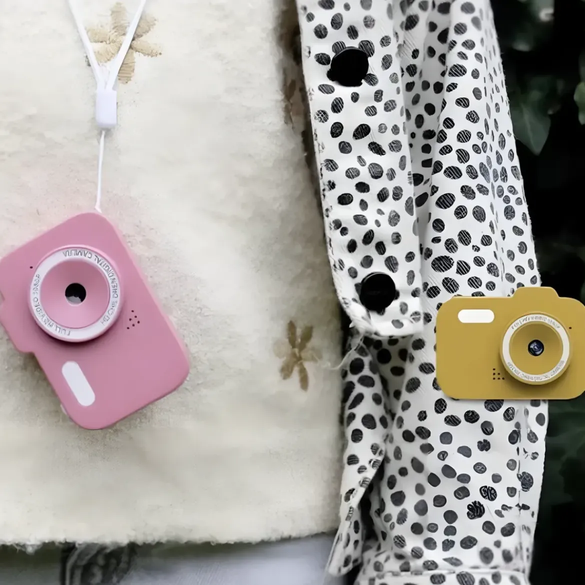 Fotocamera Digitale per Bambini Video HD 1080P Rosa Filtri Divertenti
