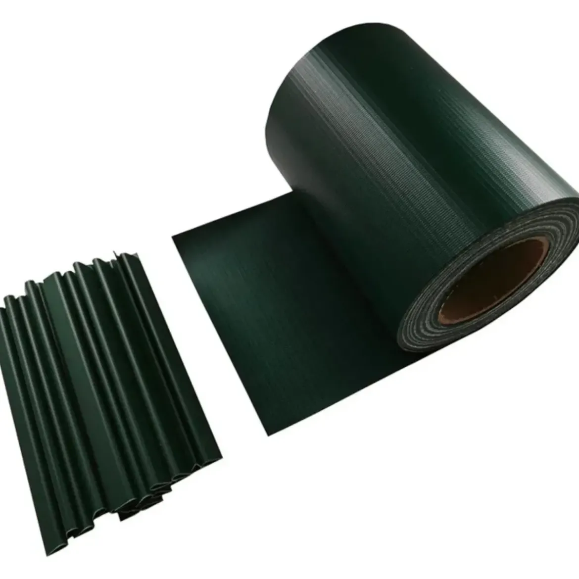 Frangivista in PVC Verde con Clip 19x3500 cm per Recinzione Balcone