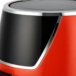 Friggitrice ad Aria 1500W 5L DCG Rosso Antiaderente Pannello LED