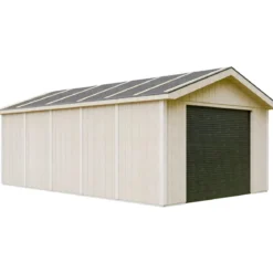 Garage in Legno 3x6 Miele Box Auto Attrezzi Esterno 21 m2 a Pannelli