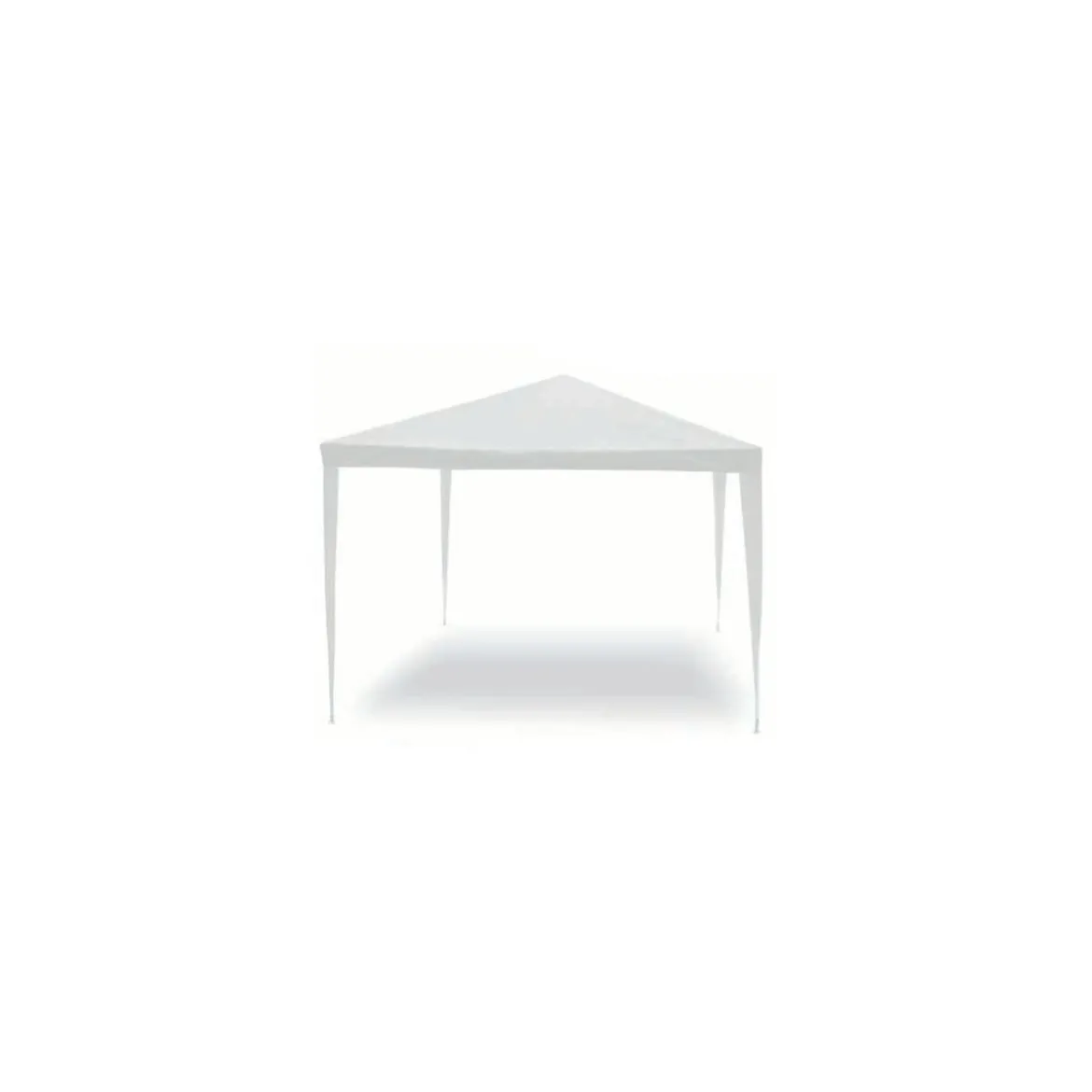 Gazebo Bianco Smontabile 3x4 Acciaio Duraturo Copertura Ombra Fiere Giardino