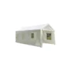 Gazebo in Acciaio 3x6 Esterno Sagre Eventi Bianco Stand Fiere Capannone Tendone