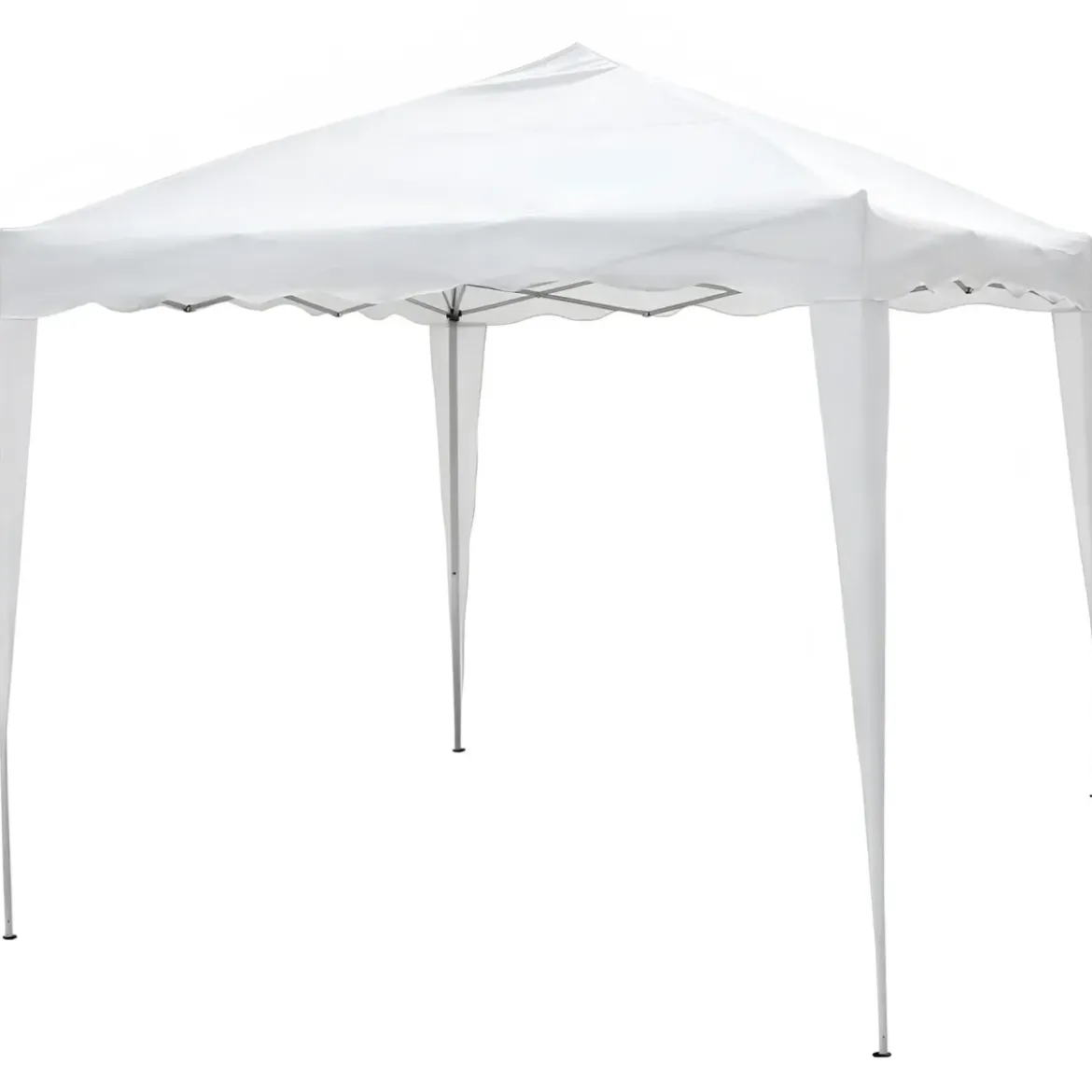 Gazebo 3x2 mt Pieghevole Bianco da Giardino Richiudibile con Borsa