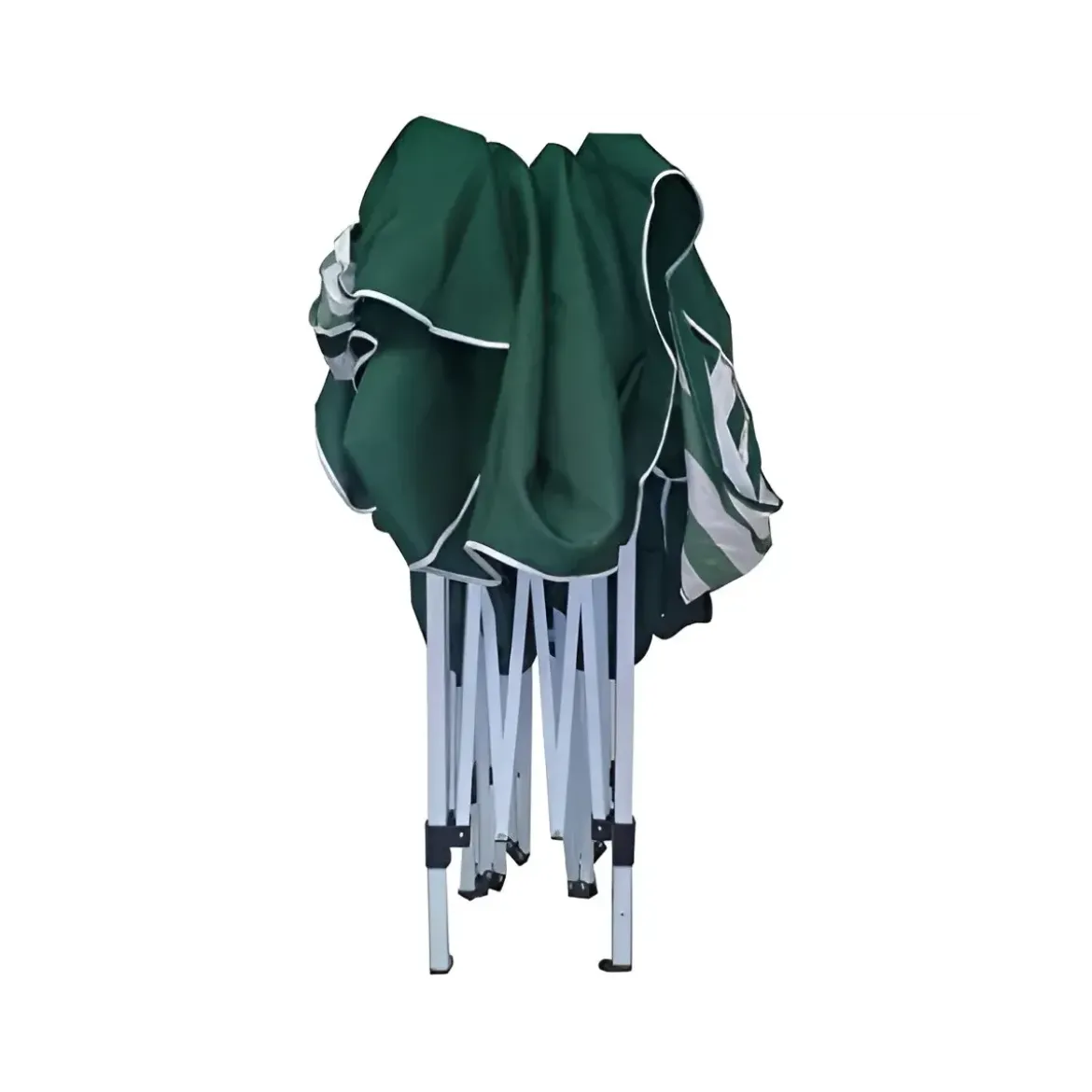 Gazebo 3x2 mt Pieghevole Verde da Giardino Richiudibile con Borsa