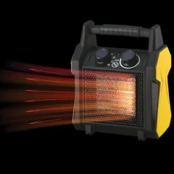 Generatore Aria Calda 3kW Elettrico 220V Giallo Portatile Ceramico
