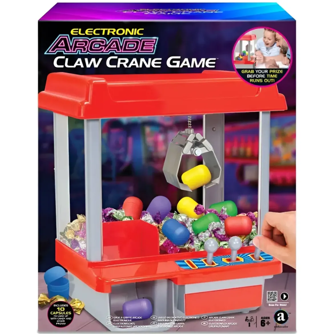 Gioco Arcade da Tavolo Elettronico Pesca per Bambini Sonic Claw Machine