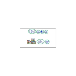 Gonfiabile Percorso ad Ostacoli con Scivolo 560 x 255 x 190 cm