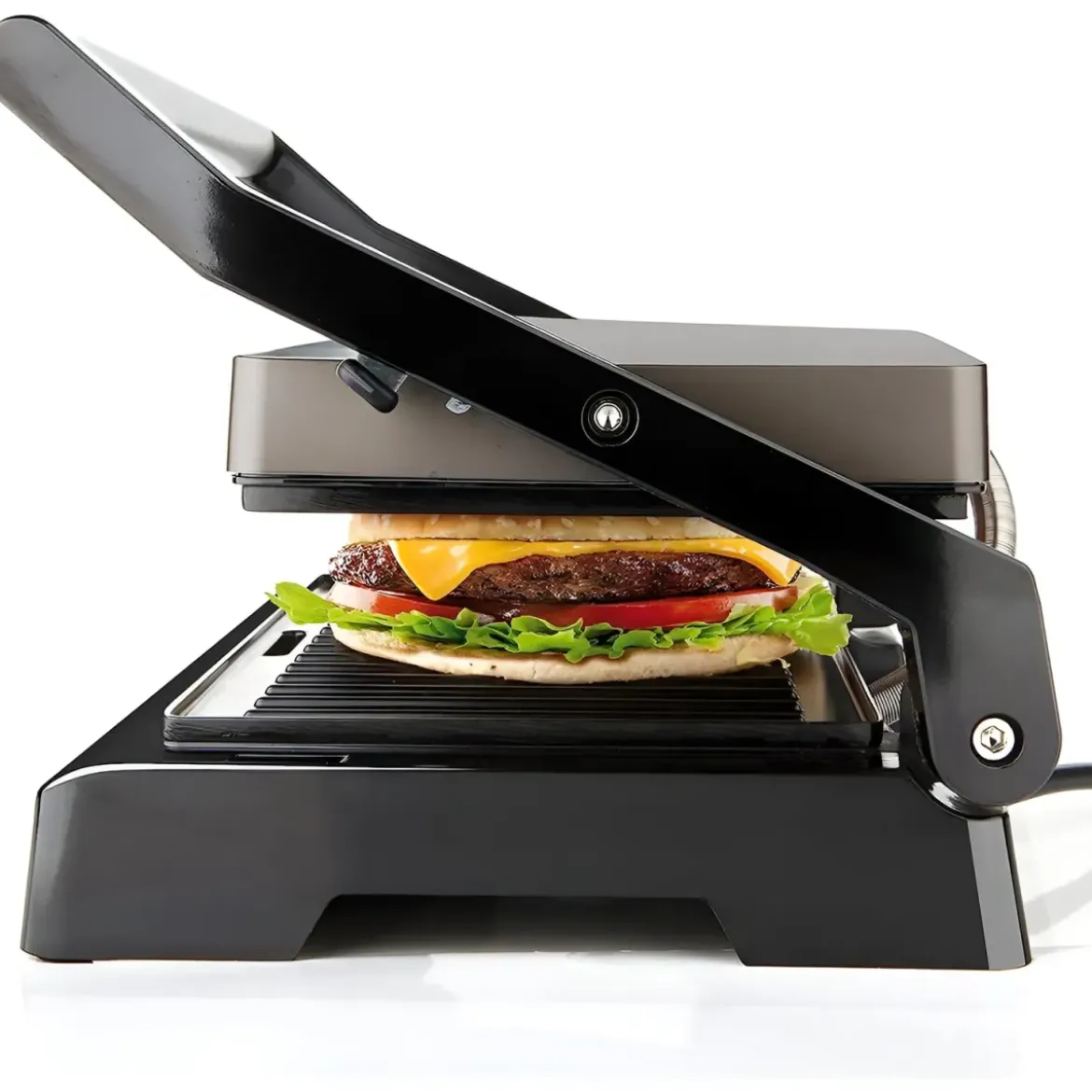 Grill Compatto Black+Decker MINI 1.000W Antiaderente Nero Grigio