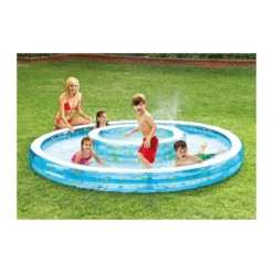 Intex Piscina Gonfiabile per Bambini da Esterno Giardino Fuoriterra Gioco Bimbi