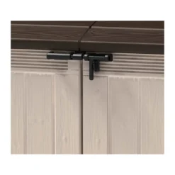 Keter Box da Giardino per Esterno Beige Armadio Resina Pavimento Grande Compatto