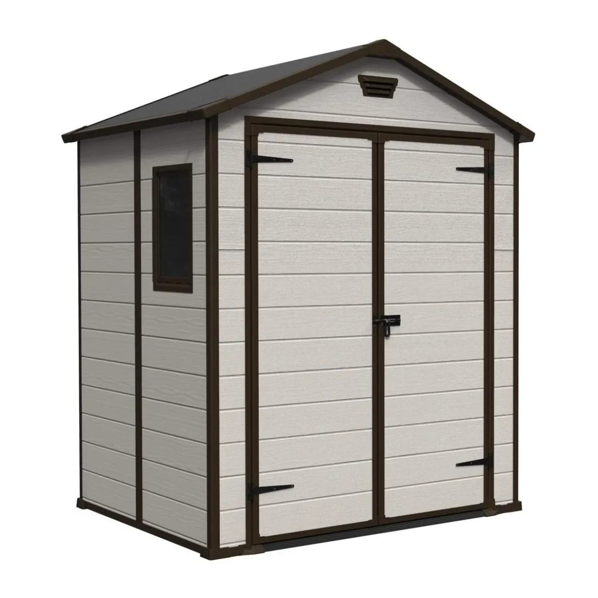 Keter Box per Esterno Porta Attrezzi Casetta Manor 185x152 in Resina Beige