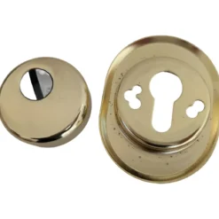 Kit Accessori Porta Blindata Ottone Lucido con Defender 55
