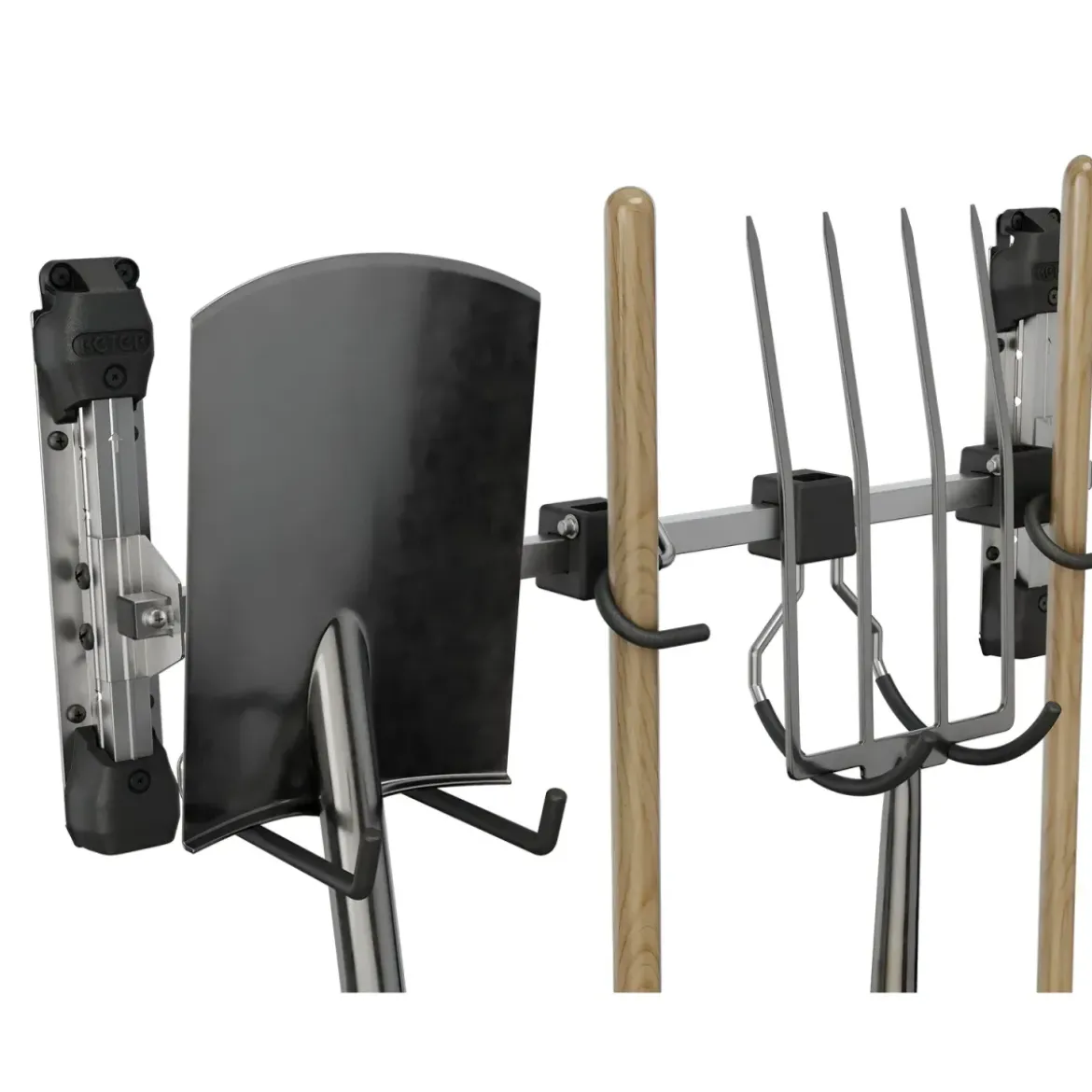 Kit Appendi Attrezzi Keter per Casette da Giardino 4 Ganci 74x15x30cm